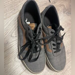 Vans kids Gray and Brown Casual Shoes